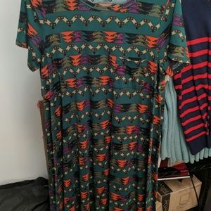 LulaRoe Carly High Low dress